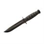 Ka-bar Knives 1256 Short Drop Point Plain Edge Fixed Blade Knife with Leather Sheath Ka-bar Knives 1256 Short Drop Point Plain Edge Fixed Blade Knife with Leather Sheath