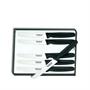 Forschner Knives 46558 Steak Knife Set with Black Fibrox handles Forschner Knives 46558 Steak Knife Set with Black Fibrox handles