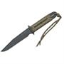 Tops Knives 002 Desert Hawke Fixed Blade Knife with Olive Drab Wrapped Handle & Kydex Sheath Tops Knives 002 Desert Hawke Fixed Blade Knife with Olive Drab Wrapped Handle & Kydex Sheath