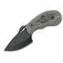 Tops Knives 10 Tops Wolf Pup Fixed Blade Knife with Black Micarta Handles & Kydex Sheath Tops Knives 10 Tops Wolf Pup Fixed Blade Knife with Black Micarta Handles & Kydex Sheath