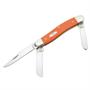 Case Knives 6225 Medium Stockman Pocket Knife with Orange G-10 Handles Case Knives 6225 Medium Stockman Pocket Knife with Orange G-10 Handles