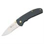 Columbia River Knife & Tool 1081Q Part Serrated  Kommer Full Throttle Framelock Knife with Blue Handles