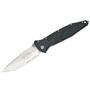 Microtech Knives 1175 SOCOM Elite Linerlock Knife with Stone Wash Finished Part Serrated Tanto Point Blade Microtech Knives 1175 SOCOM Elite Linerlock Knife with Stone Wash Finished Part Serrated Tanto Point Blade