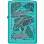 Zippo Lighters 19205 Go Fish Logo Zippo Lighter with Cool Kiwi Finish Zippo Lighters 19205 Go Fish Logo Zippo Lighter with Cool Kiwi Finish