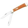 Case Knives 6206 Trapper Pocket Knife with Orange G-10 Handles Case Knives 6206 Trapper Pocket Knife with Orange G-10 Handles