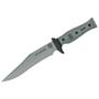 Tops Knives NTWR01 Nite Walker Fixed Blade Knife with Black & White Micarta Handles Tops Knives NTWR01 Nite Walker Fixed Blade Knife with Black & White Micarta Handles