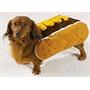 Casual Canine Hot Diggity Dog Costume Md Mustard