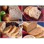 The Fruit and Nut Collection: A Sampler Pack of Bread Machine Mixes (4 Pack)