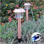 SohoDecor 6 Pack Copper Cone Solar Garden Lights - New 2009 2 LEDs version with Ultra High Sensitive Solar Panel / ECO Bonus Edition SohoDecor 6 Pack Copper Cone Solar Garden Lights - New 2009 2 LEDs version with Ultra High Sensitive Solar Panel / ECO Bonus Edition