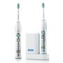 Philips Sonicare HX6952 Flexcare Special Edition Rechargeable Toothbrush System with 2 FlexCare Handles, 2 Brush Heads and 1 Travel Charger