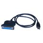USB A-Male to DB25 Female Parallel Printer Adapter Cable USB A-Male to DB25 Female Parallel Printer Adapter Cable