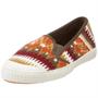 Bc Footwear Women's Rise N' Shine Sweater Step In Loafer,Brown,6 M US