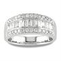 18k White Gold & 1.0ct TDW Diamond Ring 18k White Gold & 1.0ct TDW Diamond Ring