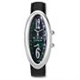 Corum Ovale Women's Bi-Time Black Dial Watch Corum Ovale Women's Bi-Time Black Dial Watch