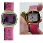 Betsey Johnson Women's Pink Strap Watch