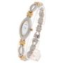 Bulova Women's White Dial Two-tone Watch
