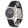 Mount Royal Unisex Black Rubber Chronograph Watch Mount Royal Unisex Black Rubber Chronograph Watch