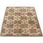 Tibetan Hand-knotted Olive/ Rust Rug (8' x 10') Tibetan Hand-knotted Olive/ Rust Rug (8' x 10')