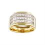 14k Two-tone Gold 3/4ct TDW Diamond Men's Ring 14k Two-tone Gold 3/4ct TDW Diamond Men's Ring
