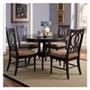 Powell 547-413 Brentwood Masterpiece Antique Black & Gold Round Dining Table Powell 547-413 Brentwood Masterpiece Antique Black & Gold Round Dining Table