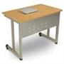 OFM 55139-CHERRY & SILVER Modular Computer/Privacy Table 24 x 36 Inches - Cherry and Silver OFM 55139-CHERRY & SILVER Modular Computer/Privacy Table 24 x 36 Inches - Cherry and Silver