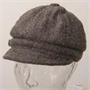 Tweedy Junior Newsboy Cap-Black W16S62D Tweedy Junior Newsboy Cap-Black W16S62D