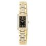 Citizen Watches-Citizen Eco-Drive Silhouette Swarovski Crystal, Gold-Tone Ladies Watch, Black EG2 Citizen Watches-Citizen Eco-Drive Silhouette Swarovski Crystal, Gold-Tone Ladies Watch, Black EG2