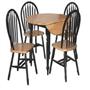 Target Marketing Drop Leaf Dining Table - Black and Natural - 44201BLK Target Marketing Drop Leaf Dining Table - Black and Natural - 44201BLK