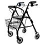 Dana Douglas 4200 DX 4 Wheel Rollator Walker - Black - Low Dana Douglas 4200 DX 4 Wheel Rollator Walker - Black - Low