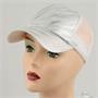 5 Panel Zebra Stripe Mesh Cap - Silver W31S56F 5 Panel Zebra Stripe Mesh Cap - Silver W31S56F