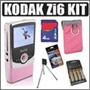 Kodak ZI6 Pocket HD Camcorder Pink + 4GB Accessory Outfit Kodak ZI6 Pocket HD Camcorder Pink + 4GB Accessory Outfit
