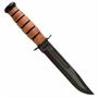 New Ka-Bar Short USMC Fighting Utility Knife Straight Edge Globe Sheath Oval Stacked Leather Handle New Ka-Bar Short USMC Fighting Utility Knife Straight Edge Globe Sheath Oval Stacked Leather Handle